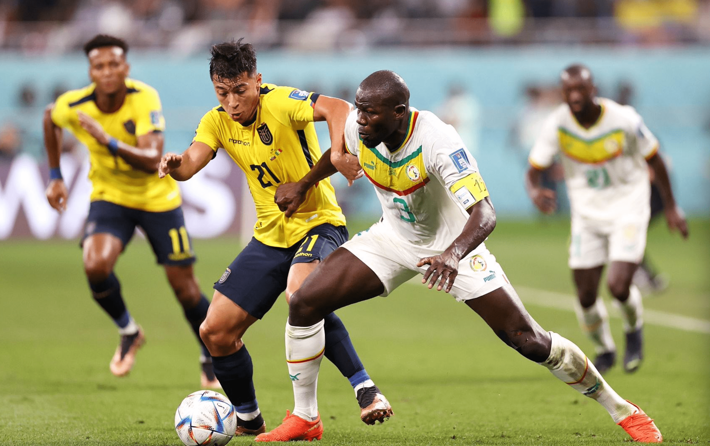 厄瓜多尔队展现出色足球实力