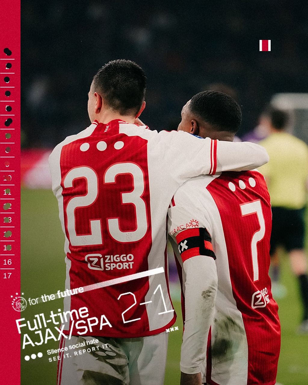 阿贾克斯大破对手,荷甲夺冠前景广阔 阿贾克斯大破对手,荷甲夺冠前景广阔